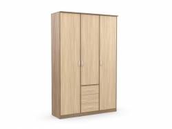 Шкаф комбинированный «Дуэт люкс» без зеркала в цвете Шимо темный/светлый купить в Перми