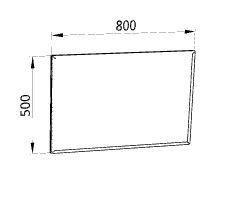 Зеркало «Монако» - Фабрика ЭКО