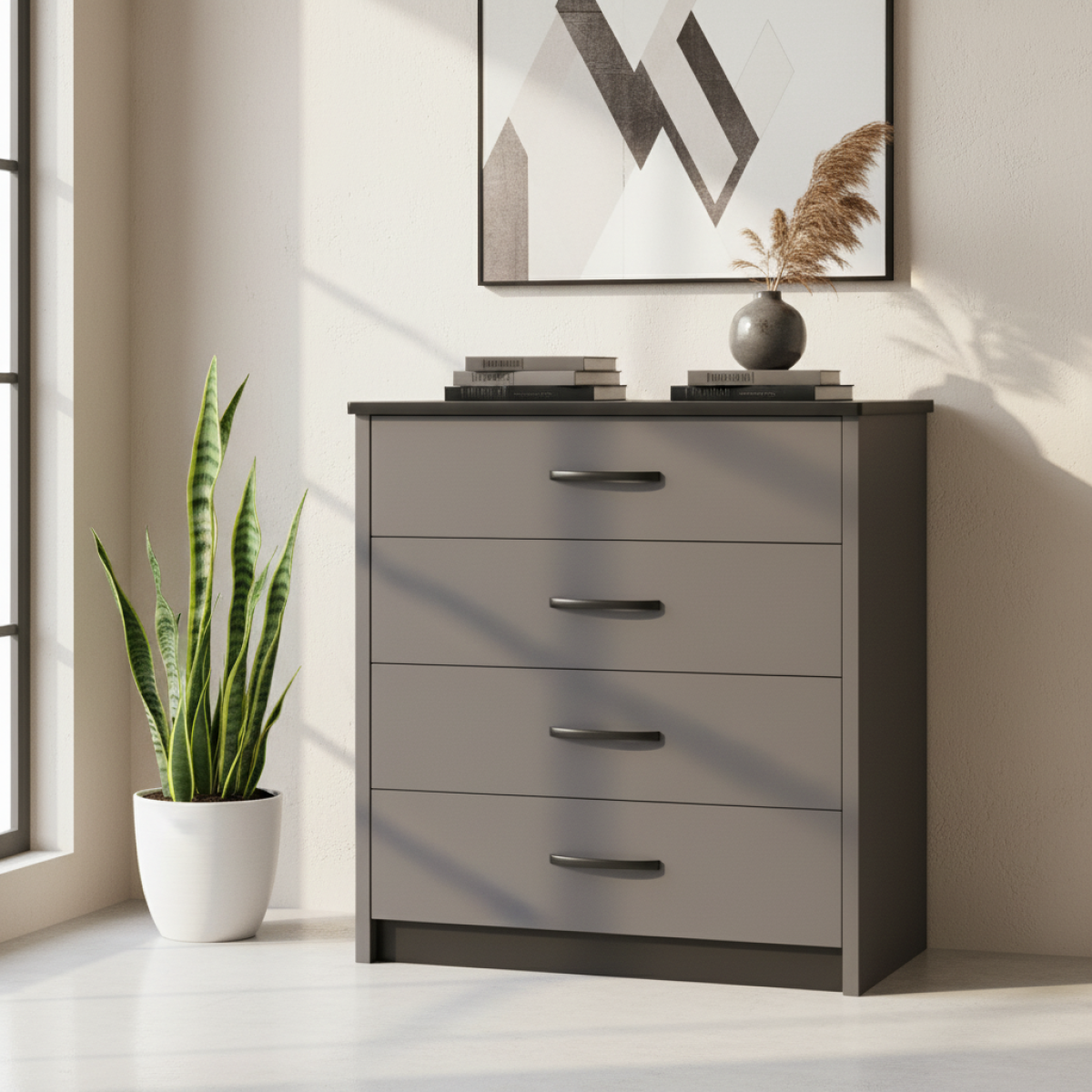 Комод 700 "Дуэт Люкс" в цвете Графит