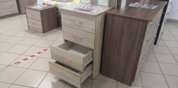 Комод 480 «Дуэт Люкс» с 4-ящиками в цвете Дуб сонома светлый купить в Перми