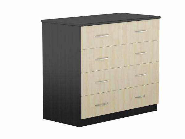 Комод 900 «Дуэт Люкс» с 5-ящиками в цвете Венге/Млечный Дуб купить в Перми