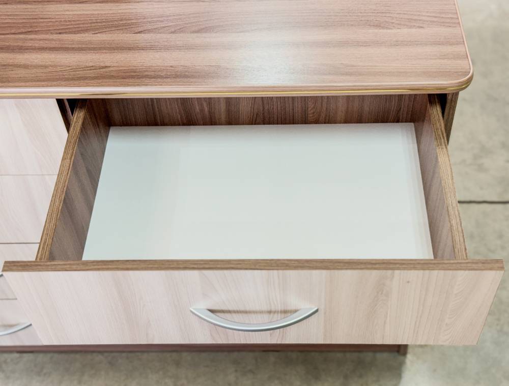 Комод 1200 «Дуэт Люкс» в цвете Шимо темный/светлый купить в Перми