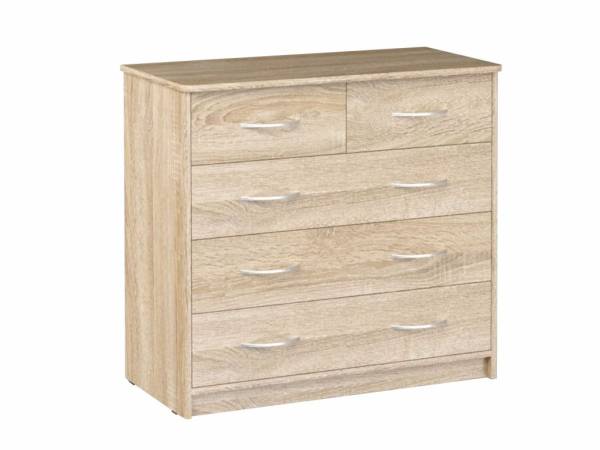 Комод 900 «Дуэт Люкс» с 5-ящиками в цвете Дуб Сонома купить в Перми