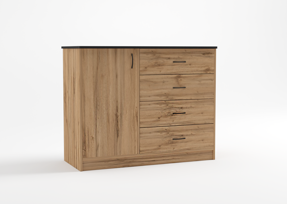 Комод «Фиеста» в цвете Дуб Вотан купить в Перми