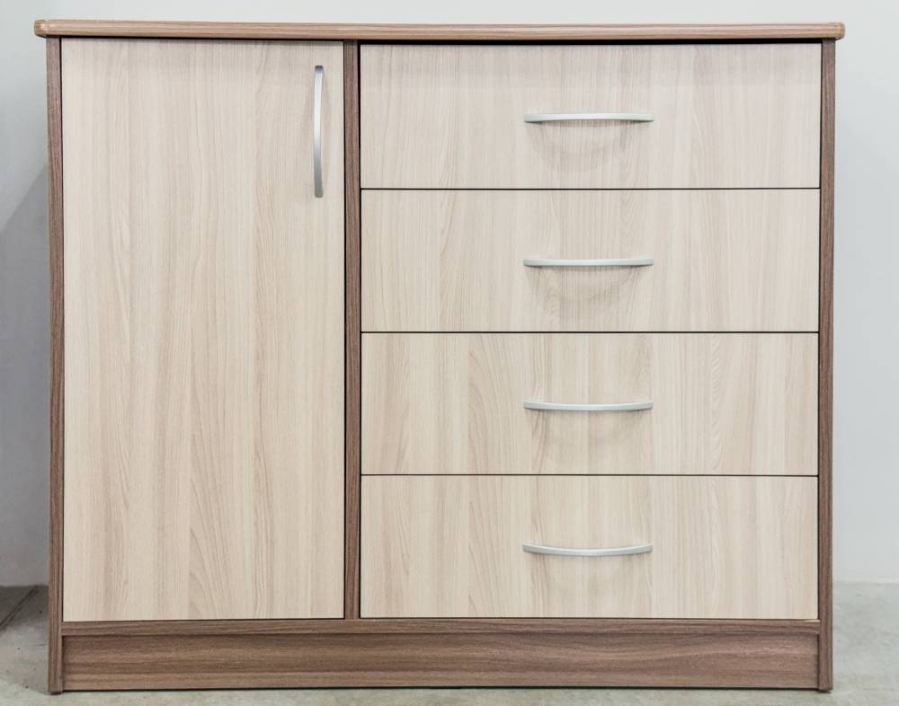 Комод «Фиеста» в цвете Шимо темный/светлый купить в Перми