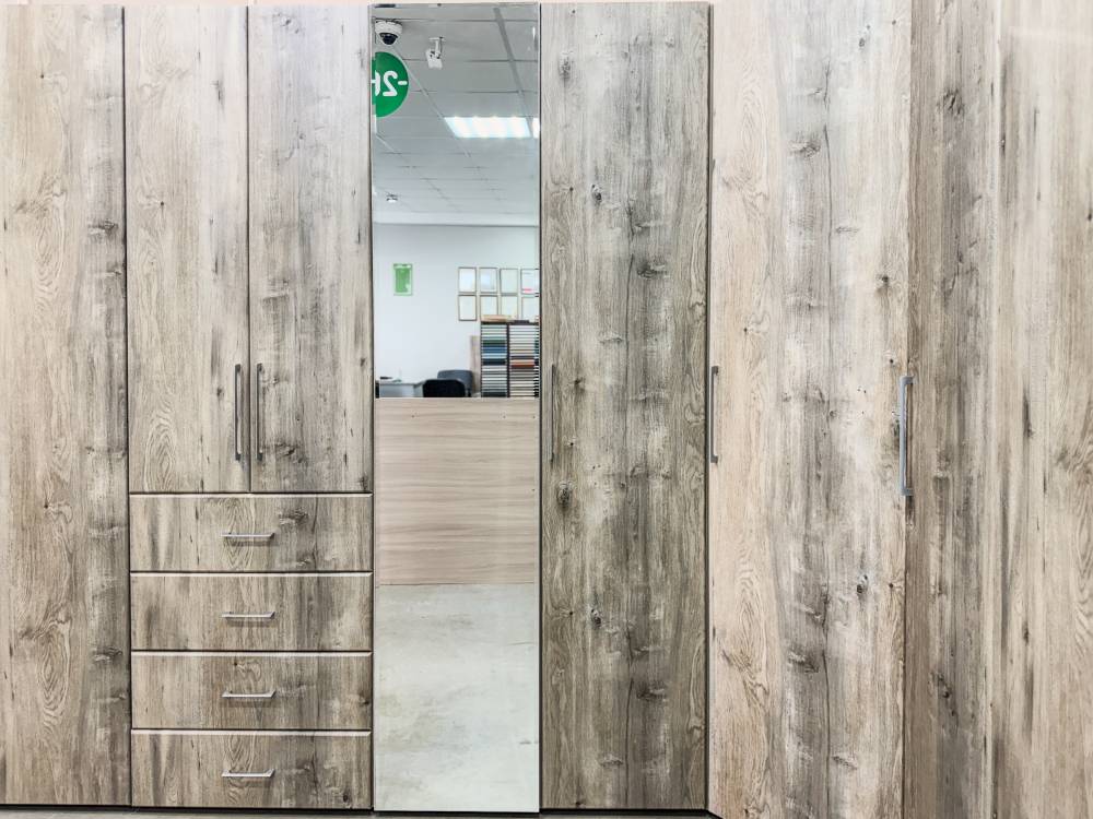 Спальный гарнитур «Флоренция» в цвете Софора конзатти/светлый ясень шимо - Фабрика ЭКО