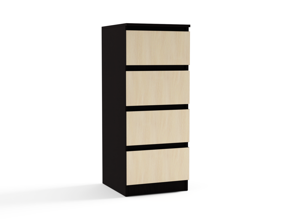 Комод 424 «Дуэт НЬЮ» в цвете Венге/дуб молочный купить в Перми