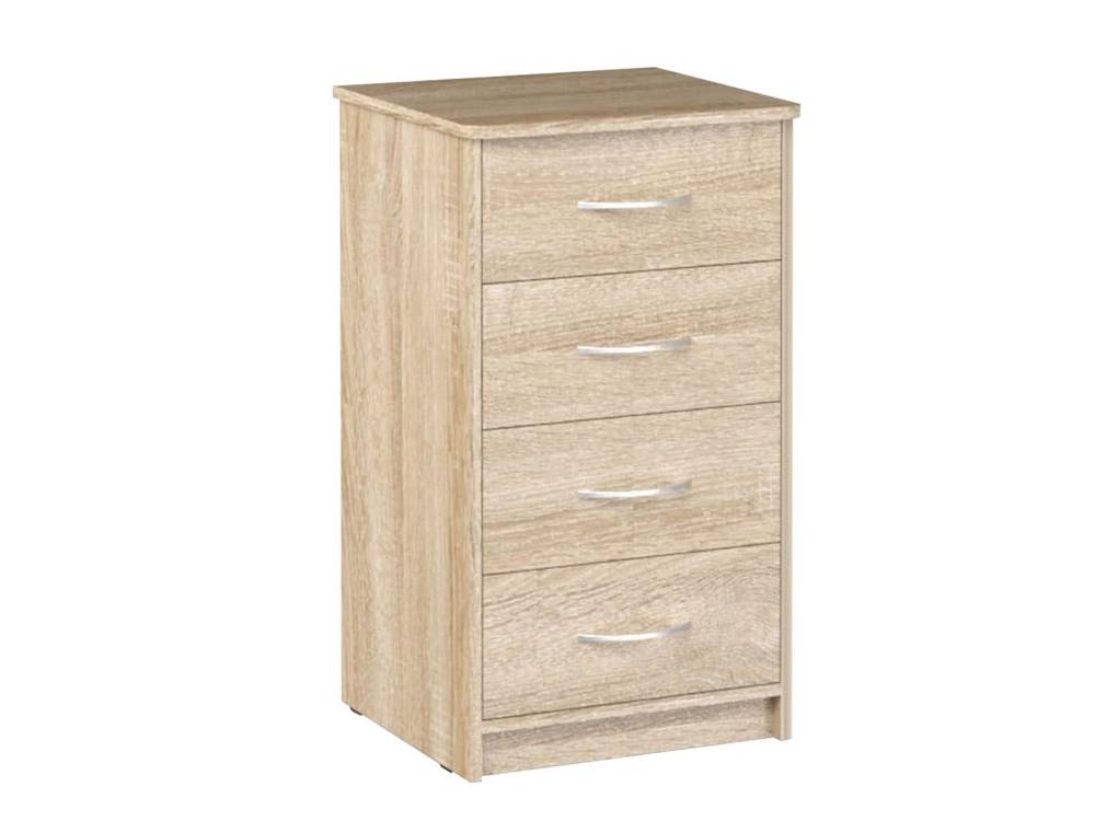 Комод 480 «Дуэт Люкс» с 4-ящиками в цвете Дуб сонома светлый купить в Перми