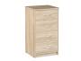 Комод 480 «Дуэт Люкс» с 4-ящиками в цвете Дуб сонома светлый купить в Перми