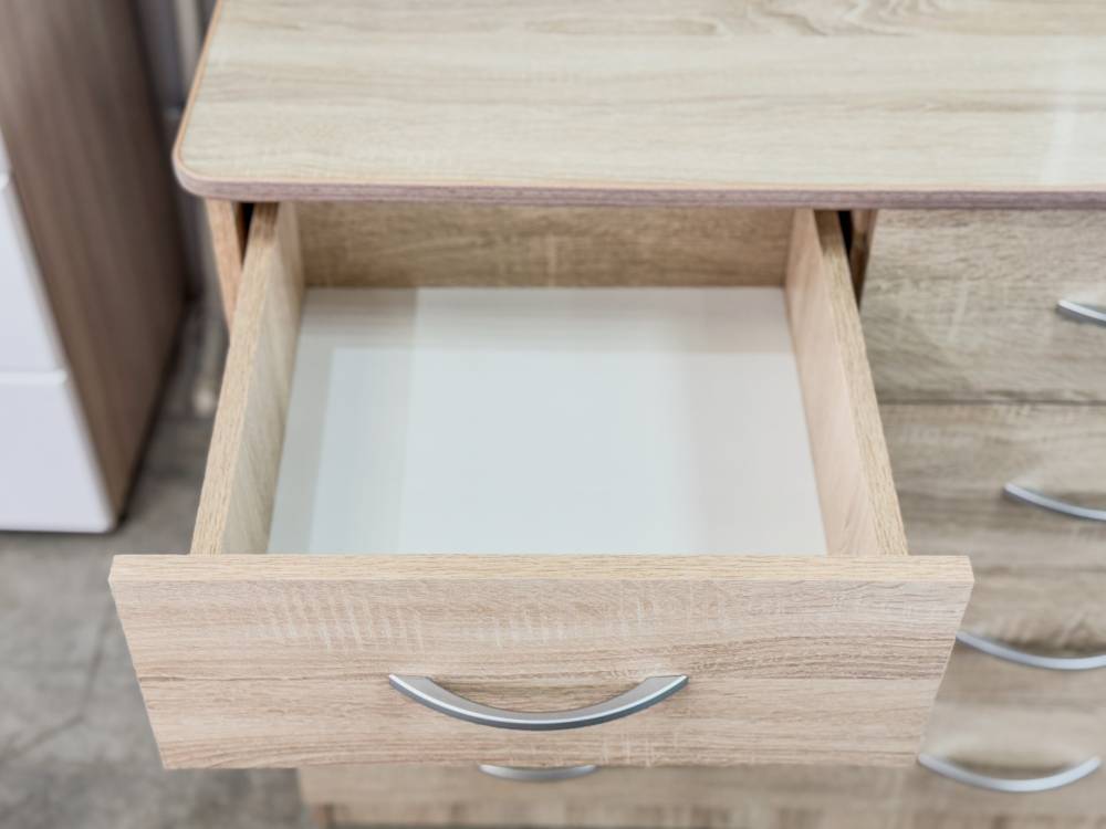 Комод 900 «Дуэт Люкс» с 5-ящиками в цвете Дуб Сонома купить в Перми