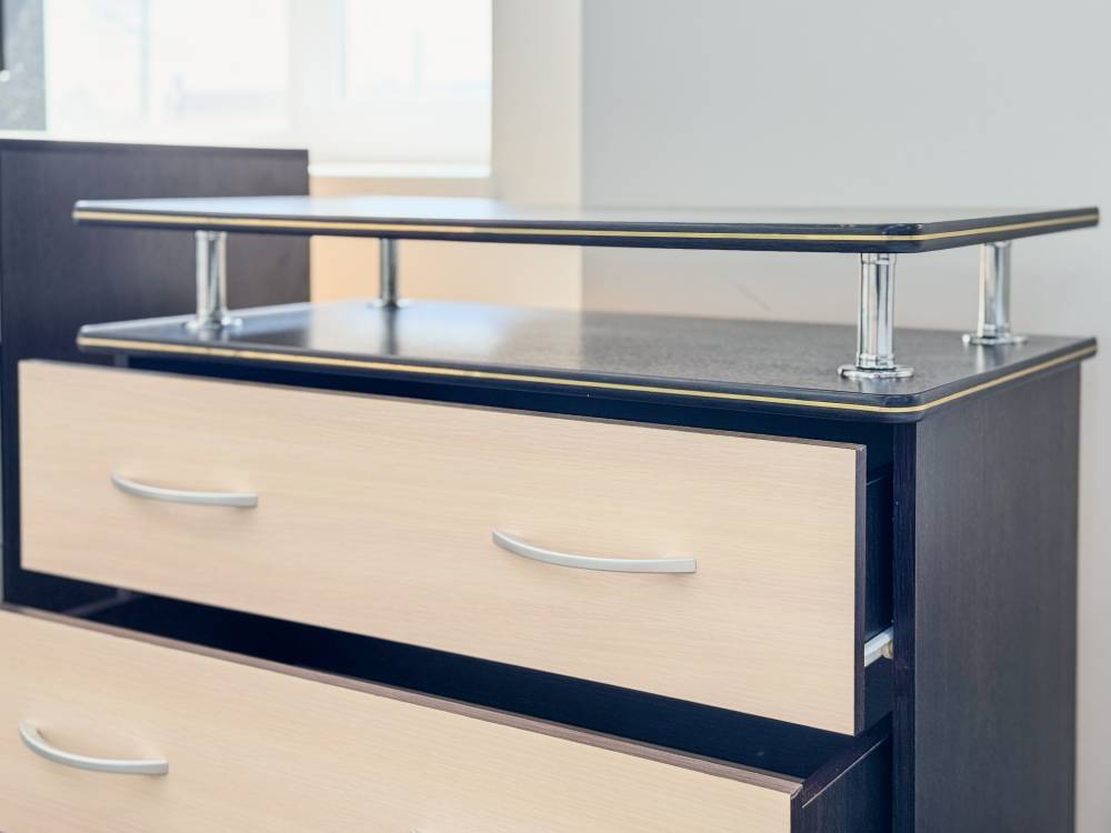 Комод «Джокер» в цвете Венге/Млечный дуб купить в Перми