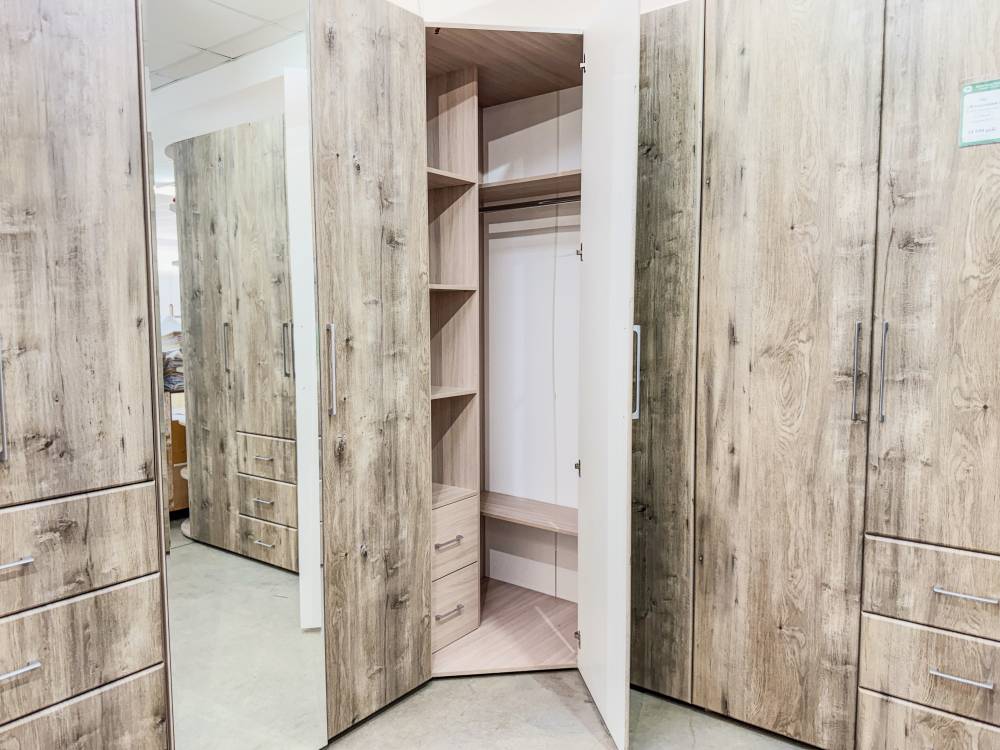 Спальный гарнитур «Флоренция» в цвете Софора конзатти/светлый ясень шимо - Фабрика ЭКО