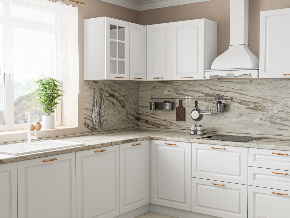 Кухня Классика Вегас Белый софт - Фабрика ЭКО