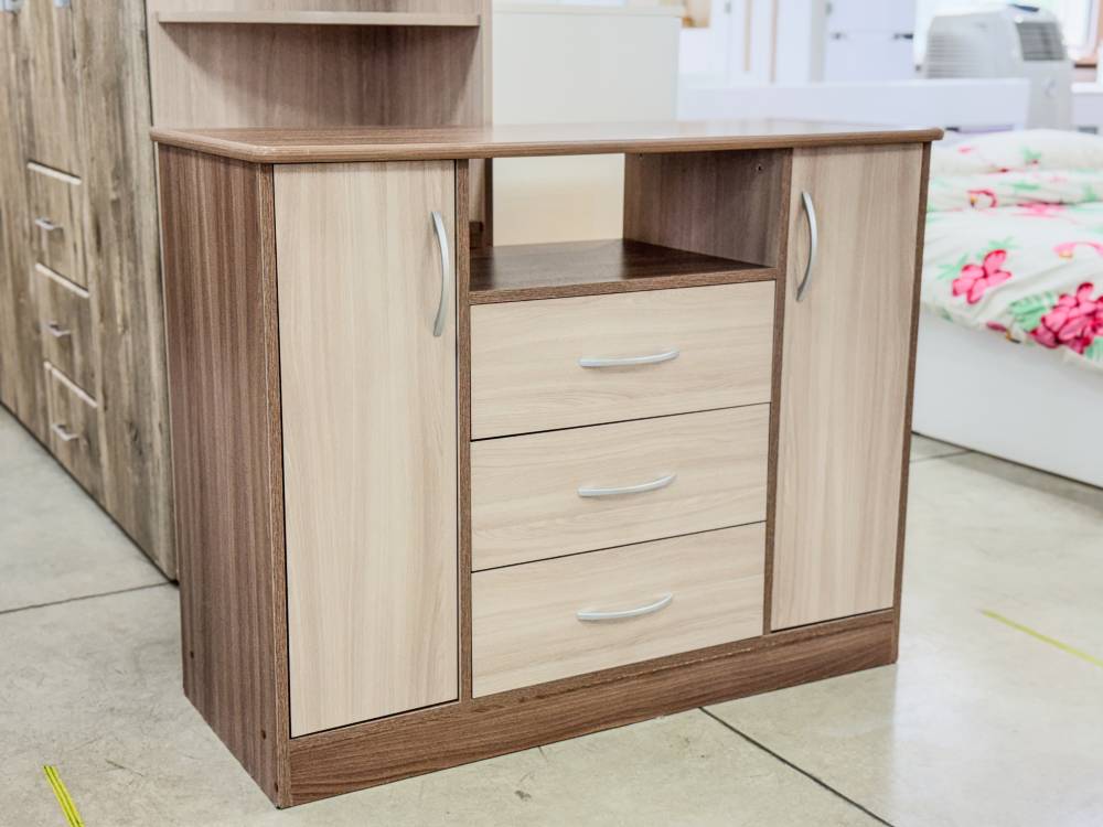 Комод универсальный «Дуэт Люкс» в цвете Шимо темный/светлый купить в Перми