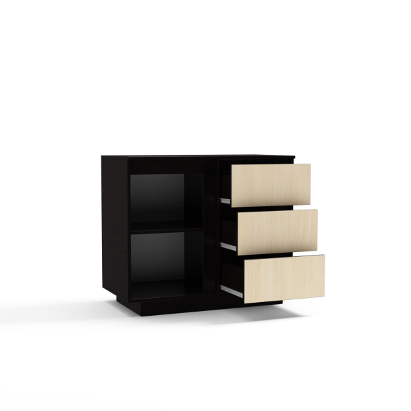 Комод 900/3 «Дуэт НЬЮ» в цвете Венге/млечный дуб купить в Перми