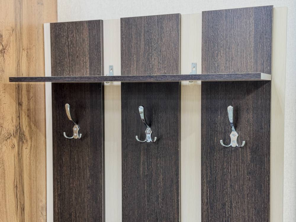 Прихожая «Дуэт Люкс» в цвете Венге/Млечный Дуб - Фабрика ЭКО