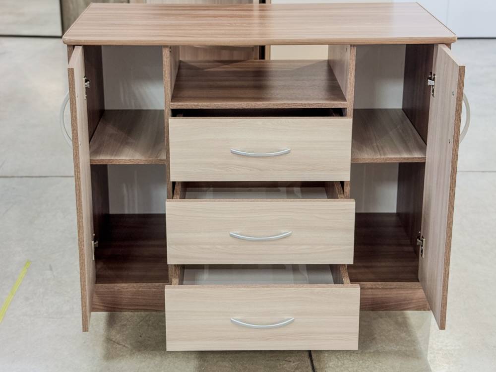 Комод универсальный «Дуэт Люкс» в цвете Шимо темный/светлый купить в Перми