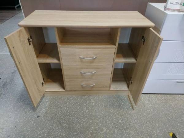 Комод универсальный «Дуэт Люкс» в цвете Дуб Сонома купить в Перми