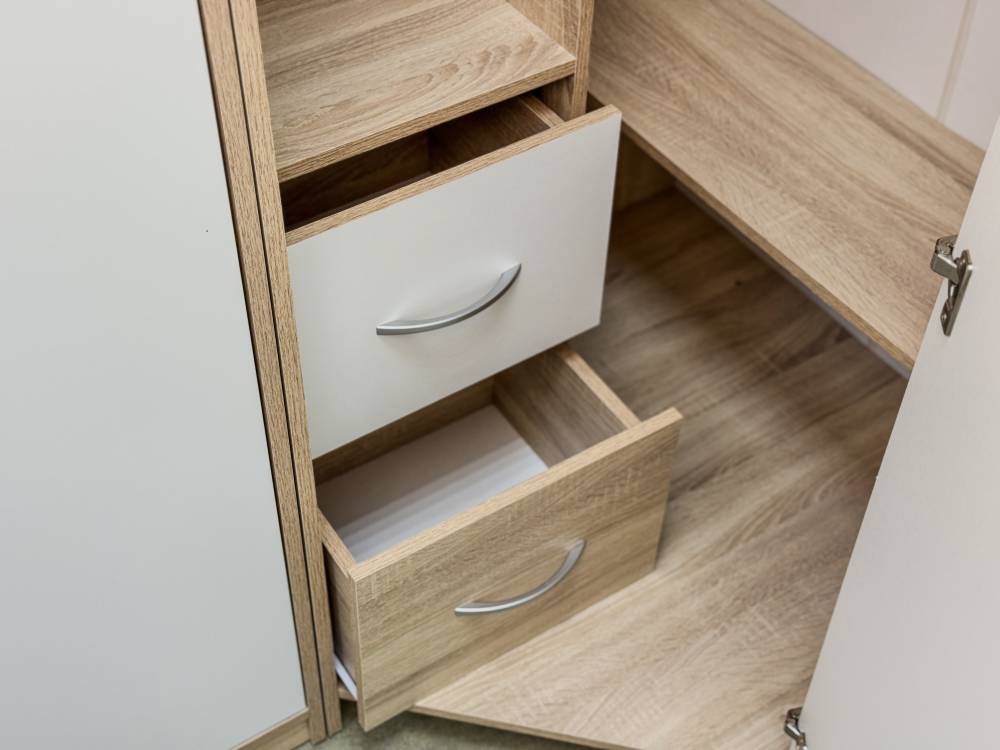 Шкаф угловой Дуэт НЬЮ - Фабрика ЭКО