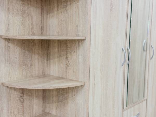 Спальный гарнитур «Дуэт люкс» в цвете Дуб Сонома Светлый - Фабрика ЭКО