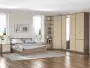 Спальный гарнитур «Дуэт люкс» в цвете Шимо темный/светлый - Фабрика ЭКО