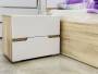 Белая тумба прикроватная "ТРИО" - Фабрика ЭКО