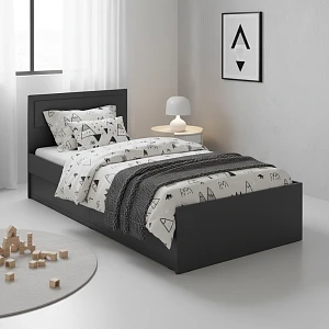 Кровать "Дуэт Люкс" 900 Графит