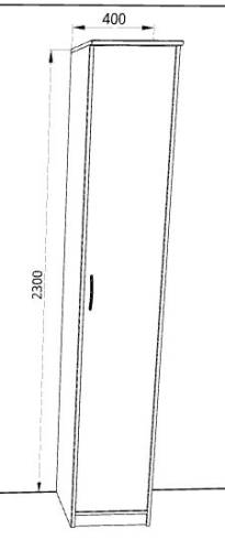 Пенал «Дуэт Люкс» в цвете Венге/Млечный Дуб - Фабрика ЭКО
