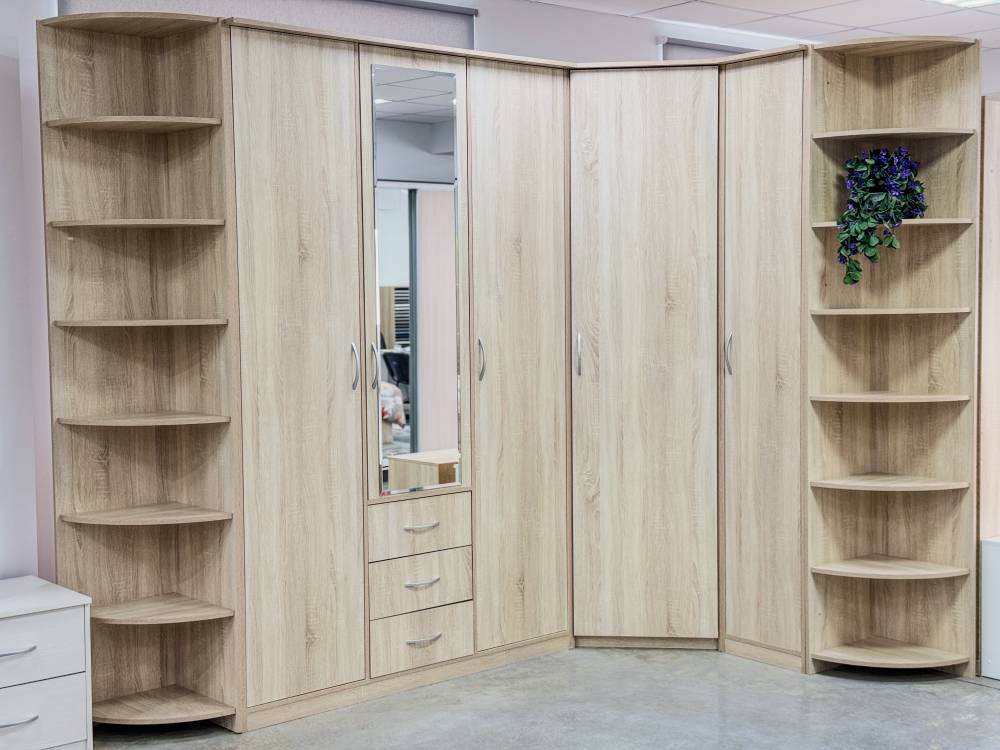 Модульная система «Дуэт Люкс» в цвете Дуб Сонома Светлый - Фабрика ЭКО