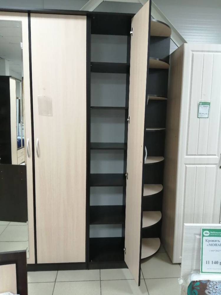 Пенал «Дуэт Люкс» в цвете Венге/Млечный Дуб - Фабрика ЭКО