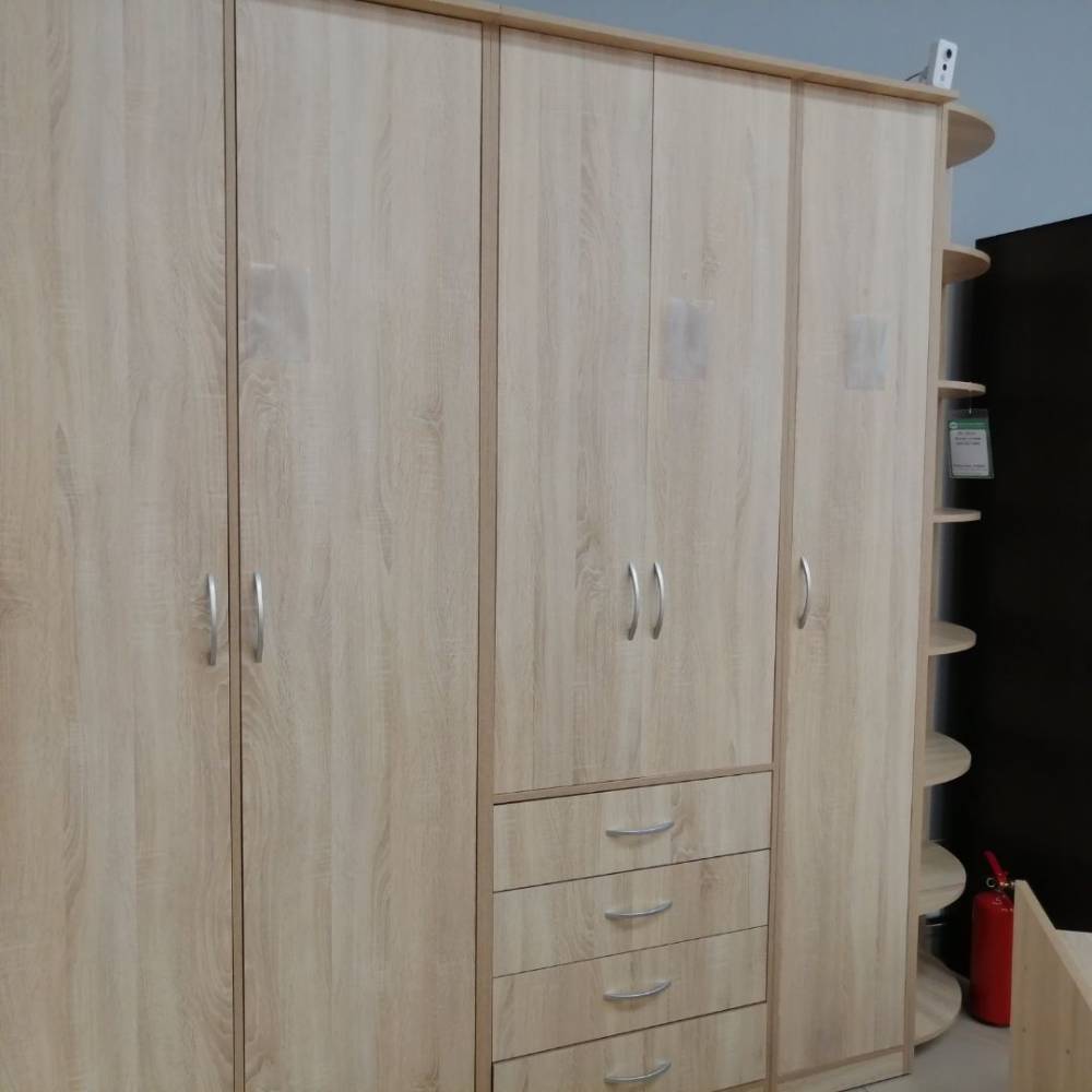 Шкаф универсальный «Дуэт Люкс» в цвете Дуб Сонома купить в Перми