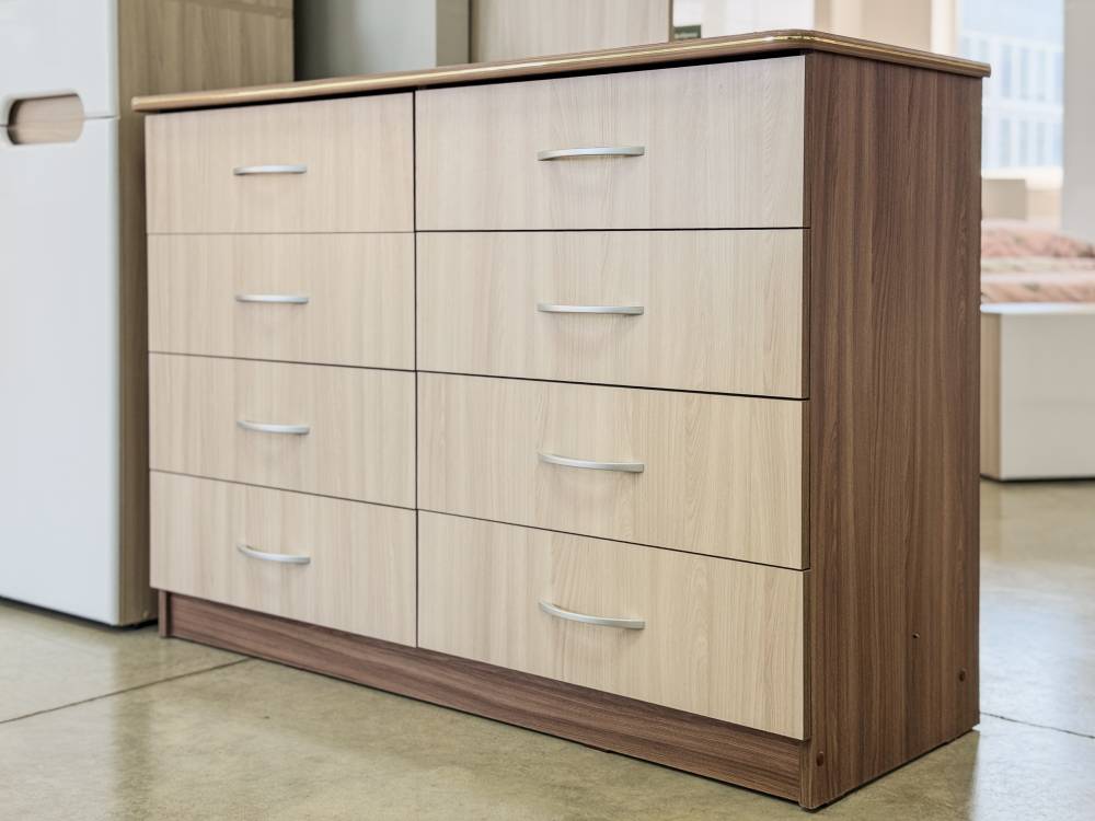 Комод 1200 «Дуэт Люкс» в цвете Шимо темный/светлый купить в Перми