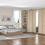 Спальный гарнитур «Дуэт люкс» в цвете Шимо темный/светлый - Фабрика ЭКО