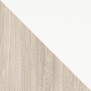 Шимо светлый/Белый глянец